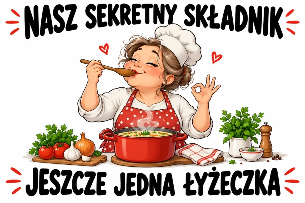 NASZ SEKRETNY SKŁADNIK — JESZCZE JEDNA ŁYŻECZKA | tabliczka Bogler 30 × 20 cm