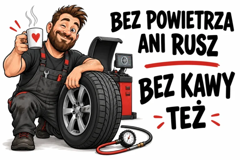 BEZ POWIETRZA ANI RUSZ — BEZ KAWY TEŻ | tabliczka Bogler 30 × 20 cm