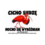 Ibis szkarłatny — Ibis szkarłatny — zestaw 10 różnych naklejek