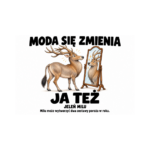 Jeleń milu — Jeleń milu — zestaw 10 różnych naklejek