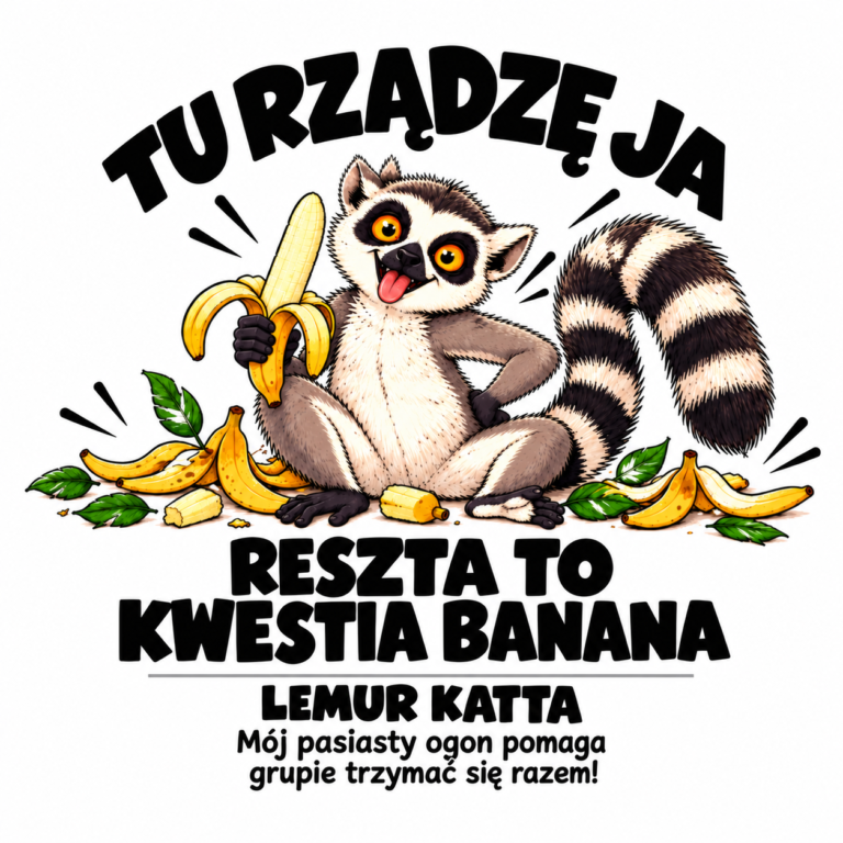 Lemur katta — Lemur katta — zestaw 10 różnych naklejek