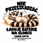 Lemur katta — Lemur katta — zestaw 10 różnych naklejek