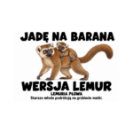 Lemuria płowa — Lemuria płowa — zestaw 10 różnych naklejek
