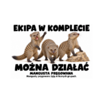 Mangusta pręgowana — Mangusta pręgowana — zestaw 10 różnych naklejek