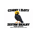 Majna złotolica — Majna złotolica — zestaw 10 różnych naklejek