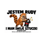 Ostronos rudy — Ostronos rudy — zestaw 10 różnych naklejek