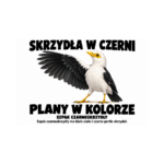 Szpak czarnoskrzydły — Szpak czarnoskrzydły — zestaw 10 różnych naklejek