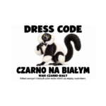Wari czarno-biały — Wari czarno-biały — zestaw 10 różnych naklejek