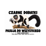 Wari czarno-biały — Wari czarno-biały — zestaw 10 różnych naklejek
