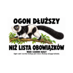 Wari czarno-biały — Wari czarno-biały — zestaw 10 różnych naklejek