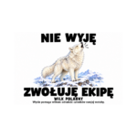 Wilk polarny — Wilk polarny — zestaw 10 różnych naklejek