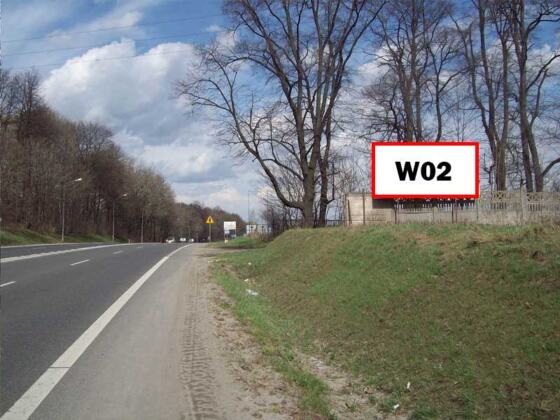 W02 — ul. Wrocławska, wyjazd z Wałbrzycha